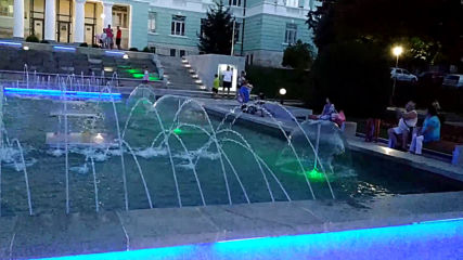 Новият фонтан в Шумен