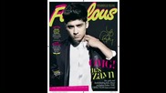 One Direction - Zayn Malik зад камерите на фотосесията за списание Fabulous