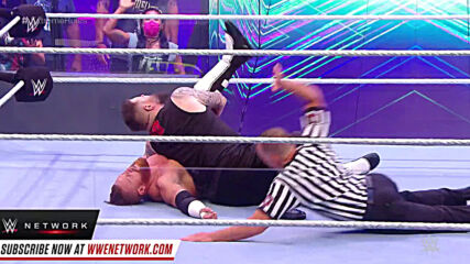 Kevin Owens cannonballs into Murphy: The Horror Show at WWE Extreme Rules (WWE Network Exclusive)
