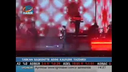 Tarkan in ankara report 
