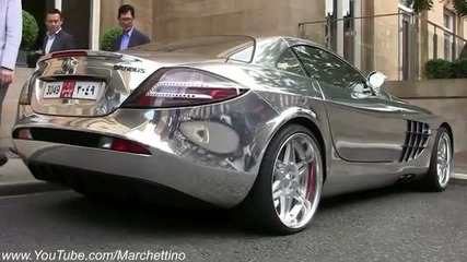 Chrome Mercedes Slr Mclaren Brabus