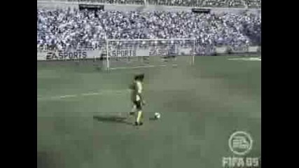 Fifa 09 - Супер Гол На Роналдиньо