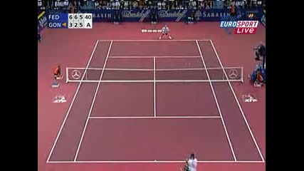 Federer Vs Gonzalez - Basel 2006