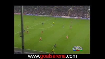 Ливърпул - Атлетико Мадрид 1:1 (04.11.08) Гол на Макси Родригес