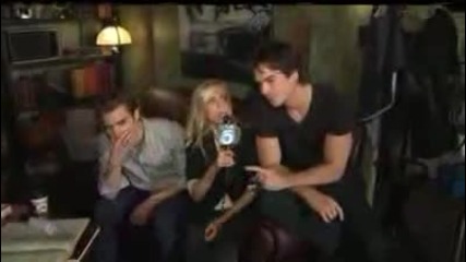 Ktla Morning Show live from the Vampire Diaries Set, Atlanta (part1) 