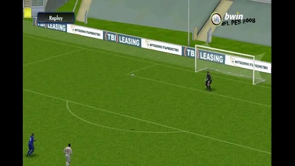 pes 2008-як гол от 43метра