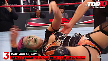 Top 10 Mejores Momentos de Raw En Español: WWE Top 10, Ago 10, 2020