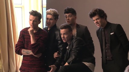 One Direction за Teen Vogue 2013 - Behind the scenes