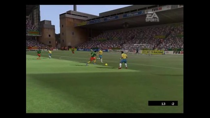 Красив гол срещу Бразилия на Fifa 08