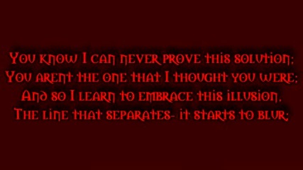 Red - Death of Me (lyrics)