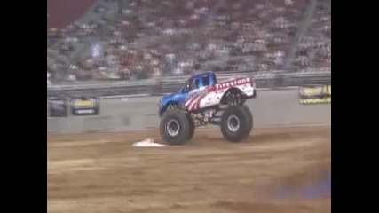 Shockwave Jet Truck Night-monster Jam