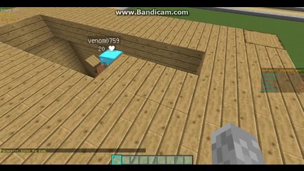 С моя приятел в Minecraft...неговата къшта!