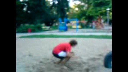 Vasko - first back flip