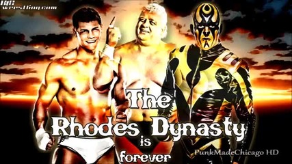 Wwe- Cody Rhodes and Goldust Theme Song 2014 ''gold and Smoke'