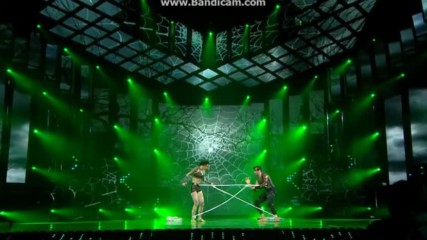 Sanaya и Mohit в танцовото състезание Nach Baliye 8