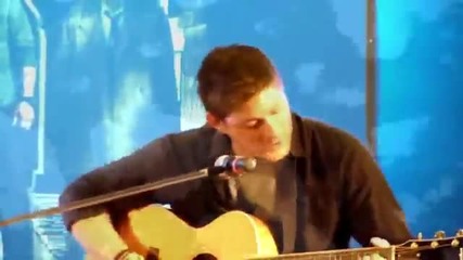 Jensen Ackles singing The Weight