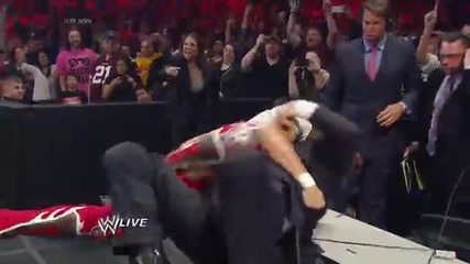 Batista vs. Randy Orton - No Disqualification Match Raw, March 31, 2014