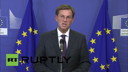Belgium: Refugee crisis could lead to EU collapse, says Slovenian PM Cerar