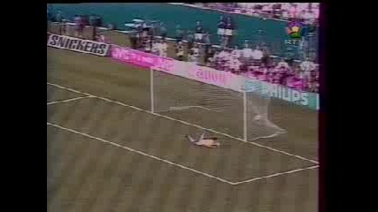 Letchkov Goal Vs. Mexico - Usa 94