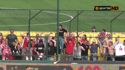 Радост за Цска след гола на Тони Силва