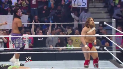 Daniel Bryan & The Usos vs. Kane & The New Age Outlaws Smackdown (1.03.14)