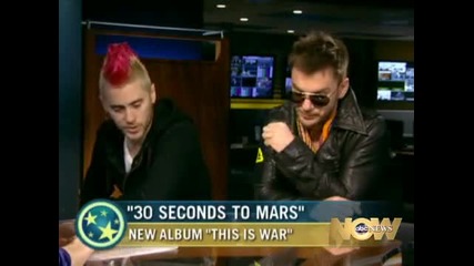 30 Seconds to Mars Interview on Abc News 