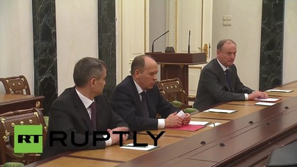 Russia: Putin meets Security Council over Sinai crash, Ukraine & Syria talks