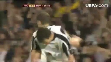 Fulham Fc vs Hamburger Sv 2 - 1 Uefa Europa League 29 04 10 