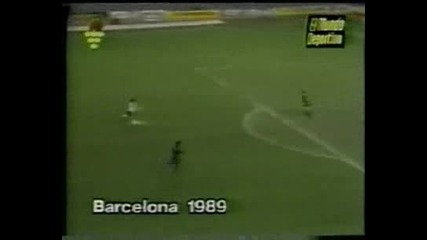 Стоичков гол vs barca