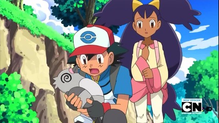 Pokemon Black and White - Enter Iris and Axew!