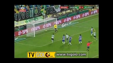 Спортинг - Порто 4:1 04.02.2009
