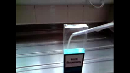 Тарикатски номер с кутия от цигари 
