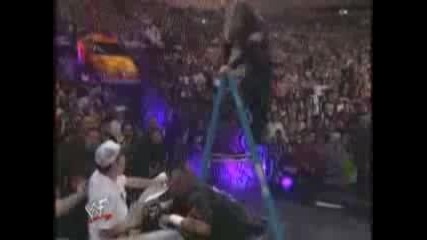 Wwf Royal Rumble 2000 - Hardy Boyz vs Dudley Boyz ( Table Match )