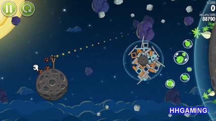 Да играем : Angry Birds Space 1- 16 3 звезди