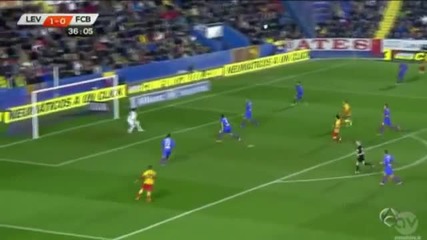 Lionel Messi vs Levante-copa Del Rey