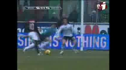 Милан Vs Каляри - 1:0 - 22.02.2009