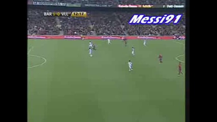 Barcelona - Real Valladolid 1 - 0 Etoo