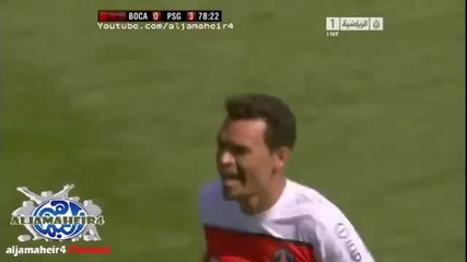 Приятелски мач. Boca Juniors - Psg. Акценти от срещата.