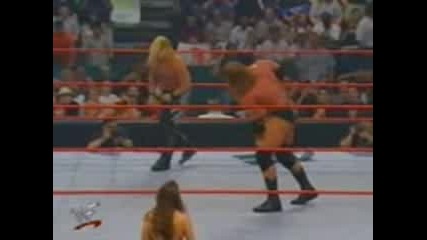 Wwf Fully Loaded 23.07.00 - Triple H vs Chris Jericho ( Last Man Standing Match ) 