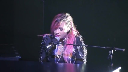 Demi Lovato Warrior - Neon Lights Tour, Fairfax, Va 3_2_14