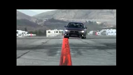 Mitsubishi Evo X Faster than the Evo Ix
