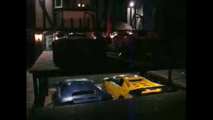 Подвижен гараж с 4ри ламборджинита