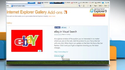 Internet Explorer® 8: How to add new search providers on Windows® Xp?