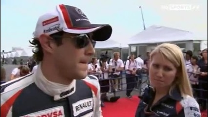 Формула1 - Япония 2012 - Интервюта с Пилотите - Sky Sports F1