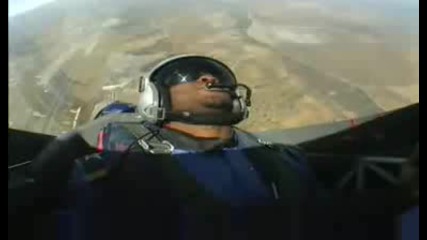 Reggie Bush gets Worked in Red Bull Air Race plane