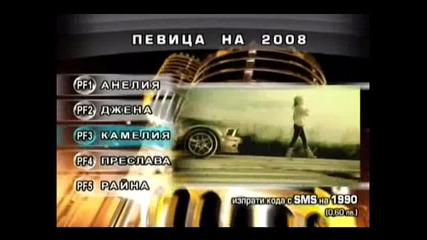 7 Годишни Награди На Планета - Номинации За Певица На 2008