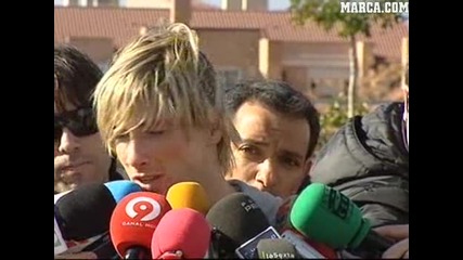 Declaraciones de Torres en su llegada a Las Rozas Marca