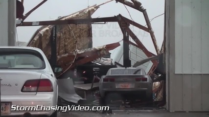 Щетите от торнадо в Невада 11.5.2014