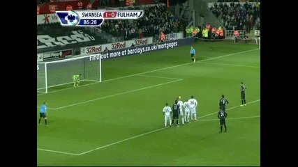Swansea - Fulham 2:0 - 10.12.11