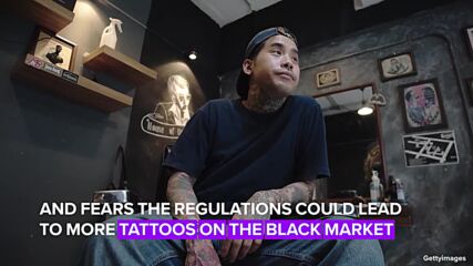 Tattoo artists fear for the future after European ink ban